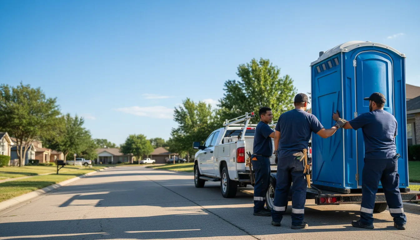 Portable Toilet Rental in Hineston, LA near me